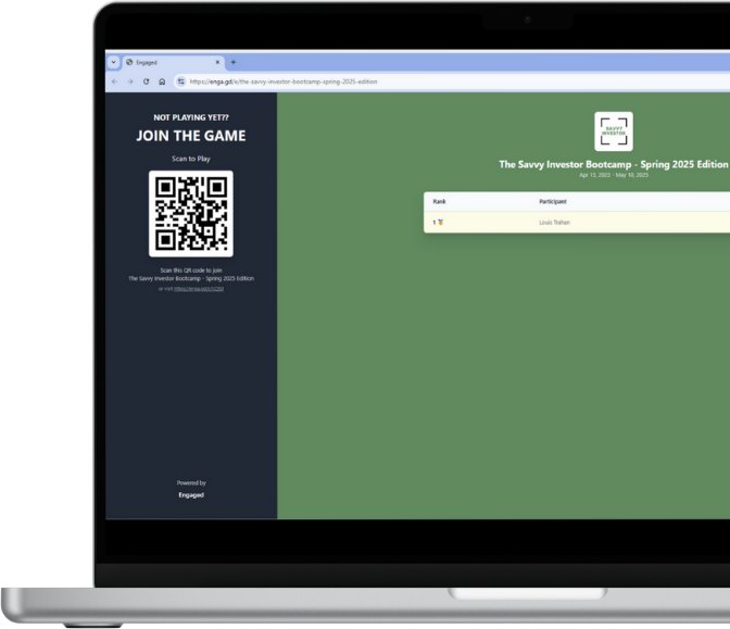 Webinar Dashboard